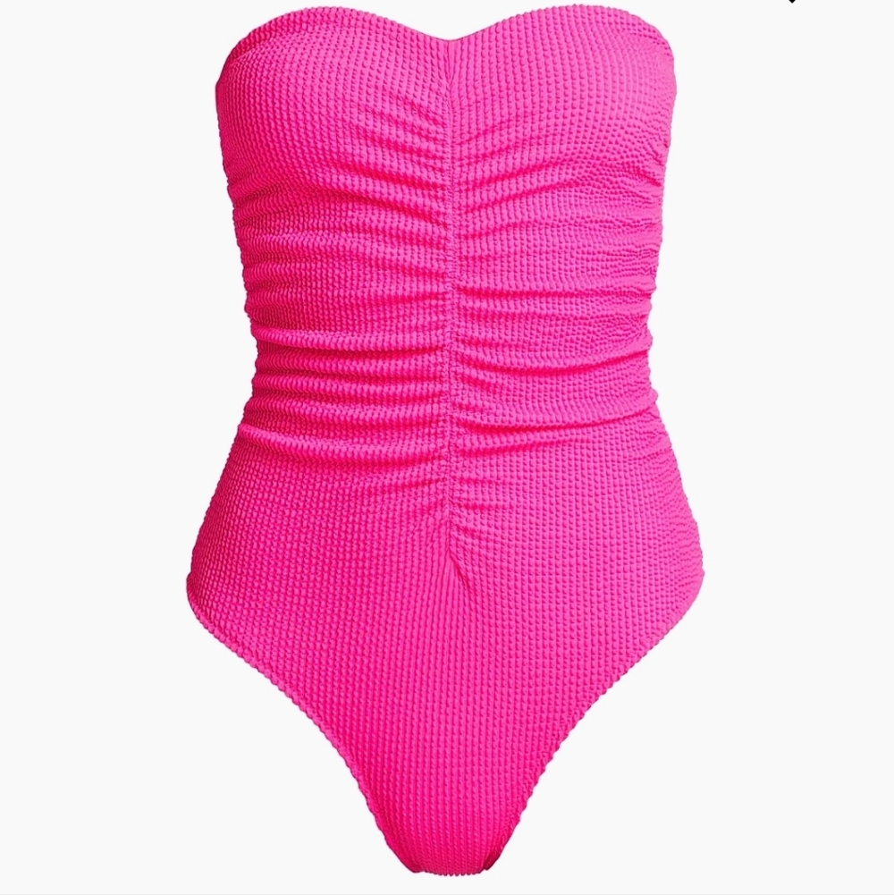 Milly Pink Women's One Piece Swimsuit Size Large NWT